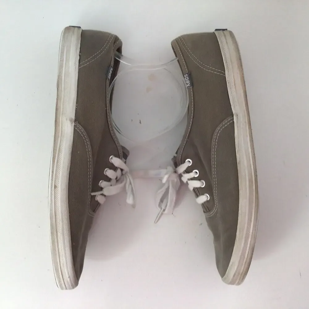 Keds Tan Canvas Sneakers Sz 9.5